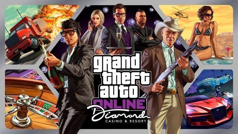 Lo último en GTA Online: Doble GTA$ y RP en misiones narrativas del casino y trabajos en el casino, recompensas triples en la serie Adversario de The Diamo